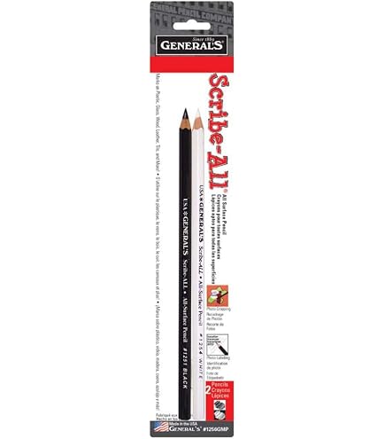 Lot de 2 crayons de charpentier - 21142 - Workpro