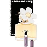 Bundle- Perfume For Women Daisy marc jacobs Eau De Toilette Spray 3.4 Oz With 5 Ml Refillable Atomizer
