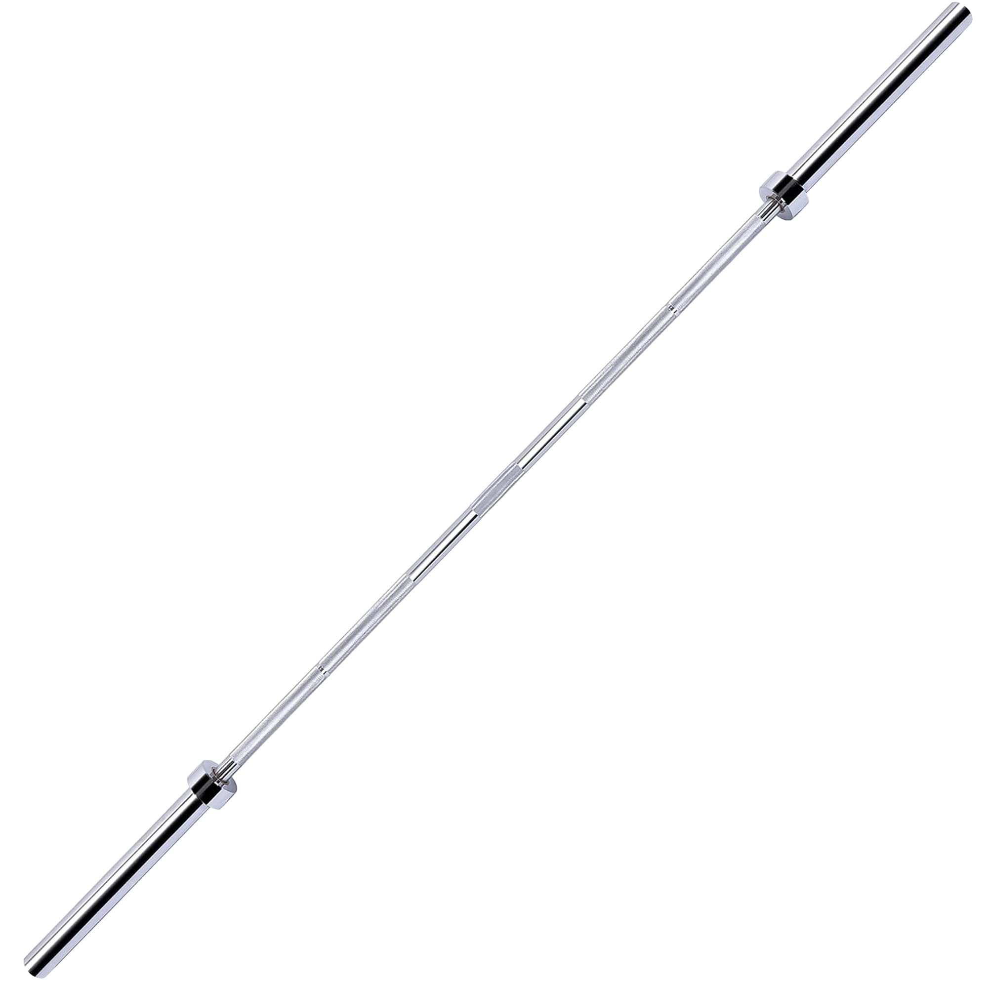 Photo 1 of Fitvids 2 Inch Olympic Barbell Bar, 7 Feet Bar with Collar for Home Gym Strength Training, weight lifting, Bench Press, 700 LB Capacity