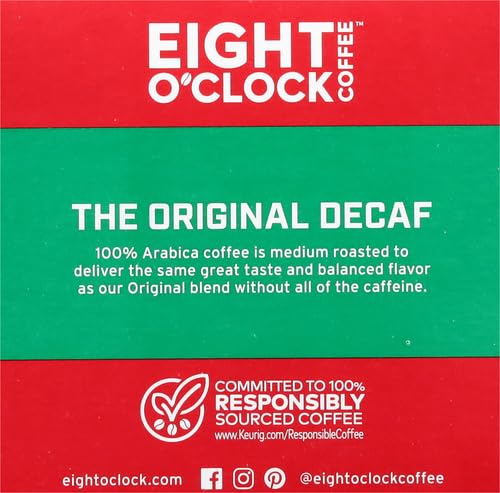 EIGHT O’CLOCK THE ORIGINAL DECAF COFFEE, 12 CT