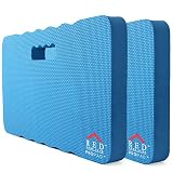 Thick Kneeling Pads, Garden Kneeler for Gardening, Bath Kneeler for Baby Bath, Kneeling Mat for Yoga, Knee Pad for Work, Floor Foam Pad, Extra Large (XL) 18 x 11 x 1.5 Inches, Blue, 2 Pack