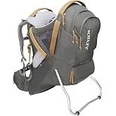 Kelty Journey PerfectFIT ELITE Child Carrier for Infants and Toddlers, Zippered Pockets, Waistbelt, Aluminum Frame, Sunshade
