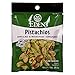 Eden Foods Organic Shelled and Dry Roasted Pistachios, 1 Ounce - 12 per case.