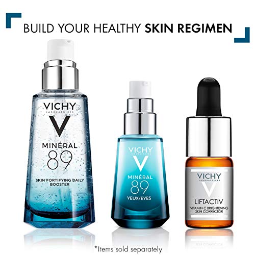 Vichy Mineral 89 Hyaluronic Acid Face Serum, Facial Gel Moisturizer and