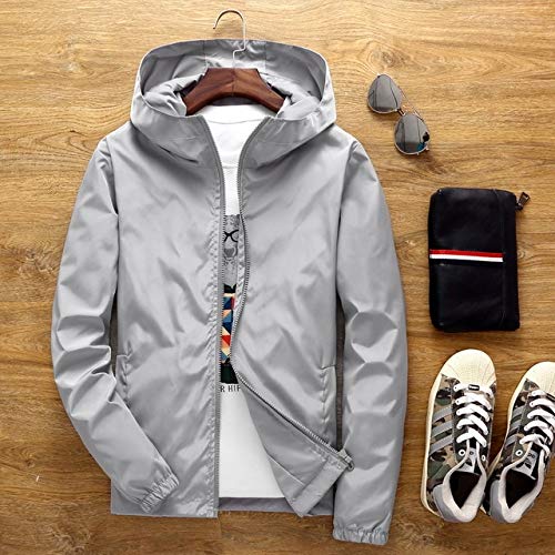 black thin jacket with hood