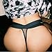 OutTop Women Sexy See-Through T Back Lace Thongs G-String Panty Briefs Underwear (L)