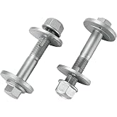 Oispyer 2 Set Rear Suspension Lateral Control Arm Camber Bolts Lower Adjust Bolt Compatible with 2007-2024 Ford Edge Fusion Mustang &amp; 2007-2020 Lincoln MKZ MKX # DG9Z-5K978-A