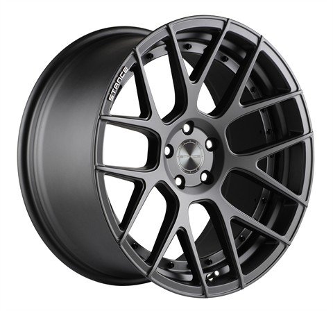 20" Stance Sc8 20x8.5 Front and 20x10 Rear Slate Grey Concave Wheels Fits Lexus Infiniti Nissan Honda 5x114.3