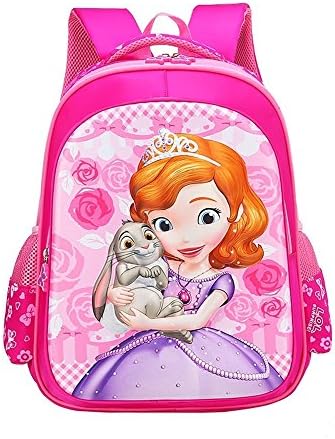 Kids Backpack, Baby Toddler Children Boys Girls Gift Schoolbag (Rose Red)