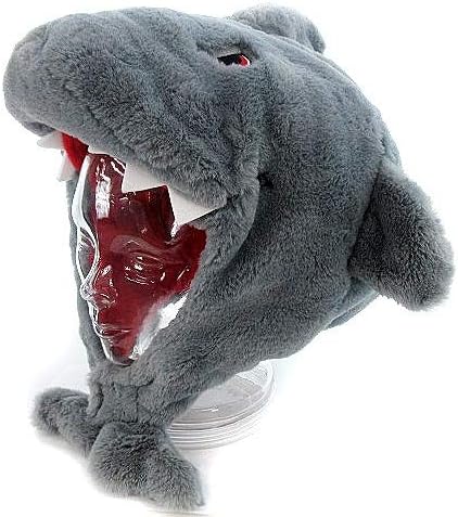 Amazon Usj ユニバーサルスタジオジャパン ジョーズ ぬいぐるみ ハット 被り物 かぶりもの グレー ぬいぐるみ ホビー