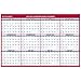 AT-A-GLANCE Academic Year Erasable Calendar, July 2016-June 2017, Vertical/Horizontal, 2-Sided, 48