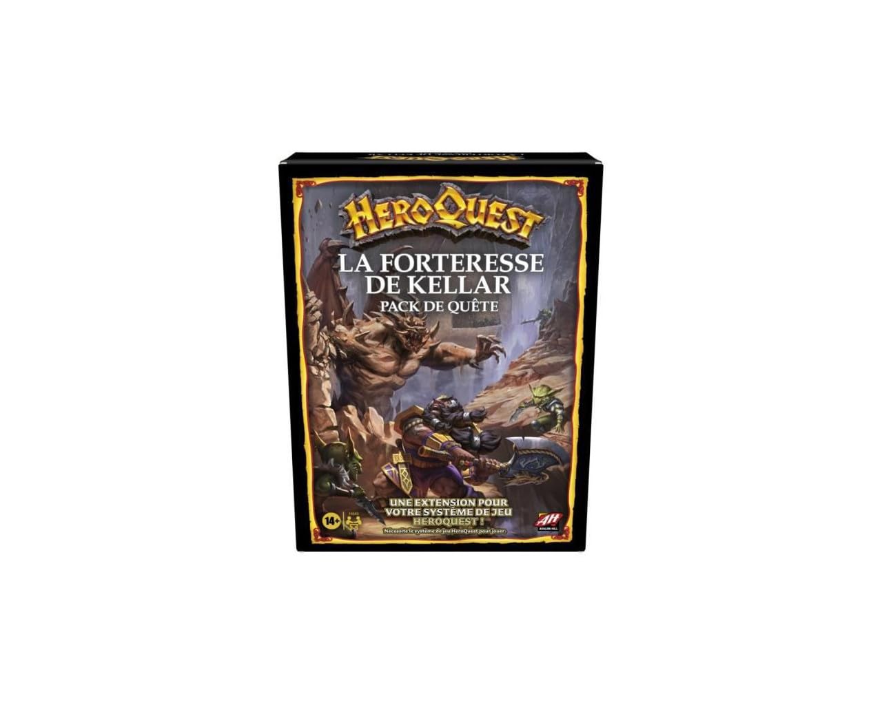 Avalon Hill Hasbro Gaming HEROQUEST - Extension : La Forteresse de kellar (FR)