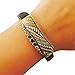 Funktional Wearables Charm to Accessorize The Fitbit Flex and Other Activity Trackers - The Alana Vintage Looking Rhinestone Charm in Gold to Dress Up Your Favorite Fitness Tracker (Fitbit Flex 2)