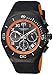 Technomarine Men's 'Manta' Quartz Stainless Steel and Silicone Casual Watch, Color:Black (Model: TM-215072)
