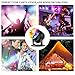 Disco Ball LED Party Lights-TTF Sound Activated LED RGB Strobe Light 7 Color Modes Party Supplies for Halloween Dance Party DJ Club Karaoke Decoration