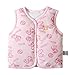 Monvecle Unisex Baby Cotton Warm Vests Unisex Infant to Toddler Padded Waistcoat