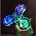 Fidget Spinner UCLL Bauhinia Flower Hand Spinning Toy EDC Focus Stress Reducer Toy With Headset Decor Gift Perfect for Girl (Light)