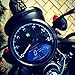 All-in-one 12000 rpm MPH Blue LED Backlight Digital Signal LCD Odometer Speedometer Tachometer 199 kmh Compatible with Motorcycle Custom Cruiser Café Racer