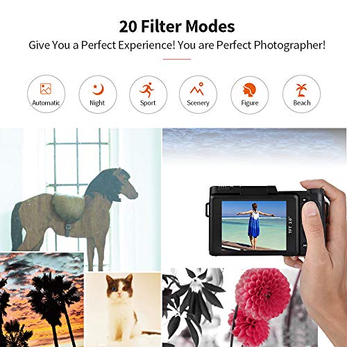 6 AMKOV+Rechargeable+180%25C2%25B0Camera+Retractable+Flashlight