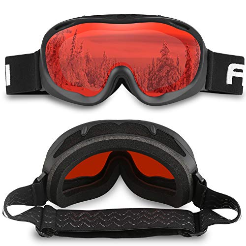 image for AKASO ALKAI Alta Ski Goggles, Snowboard Goggles Anti-Fog, 100% UV Prot