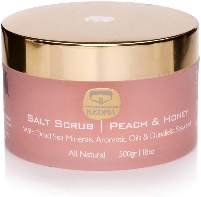 KEDMA Salt Scrub Peach & Honey 500 ml
