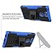 Sony Xperia XA2 Case,Mama Mouth Shockproof Heavy Duty Combo Hybrid Rugged Dual Layer Grip Cover with Kickstand for Sony Xperia XA2 5.2 Inch 2018 (with 4 in 1 Packaged),Blue