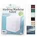 1 Vinyl Quilted Washing Machine Dryer Cover Zippered Zipper Top Dust Colors New