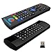 WESOPRO MX3 2.4GHz Air Remote Mouse with Mini Wireless Keyboard and Infrared Remote Learning for Android TV Box Android Projector PC Compatible with Android Windows iOS MAC Linux