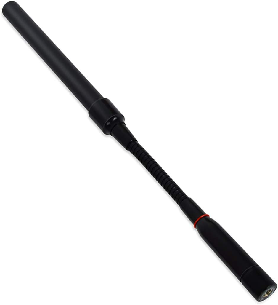 HYS SMA-Male CS Tactical 11.8inch Antenna Dual Band 144/430Mhz Adjustable Gooseneck Antenna for for Yaesu Kenwood TYT Two Way Radio: GPS & Navigation