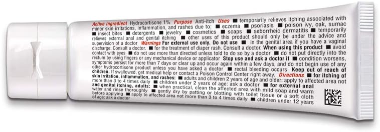 Cortizone 10 Maximum Strength Overnight Itch Relief 1 oz, Lavender Scent, 1% Hydrocortisone Anti-Itch Creme: Health & Personal Care
