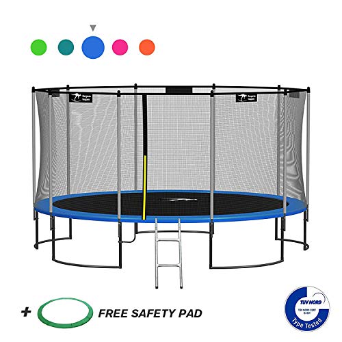 Kangaroo Hoppers 12 14 15 FT Trampoline with Safety Enclosure Net
