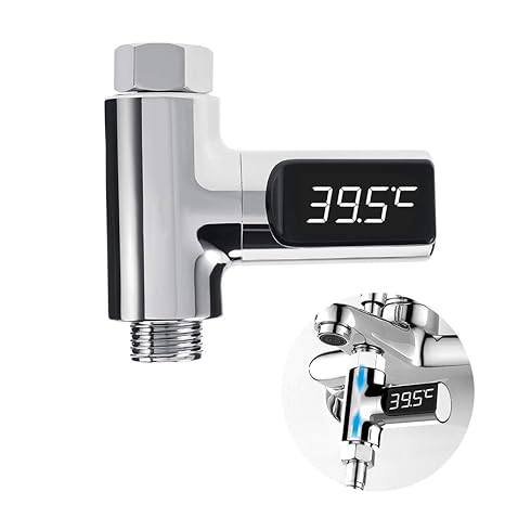 Lamei Yang Thermomètre De Douche à Affichage à Led