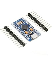 KeeYees Pro Micro ATmega32U4 5V 16MHz Micro USB Development Board Module Microcontroller for Arduino IDE Leonardo Bootloader