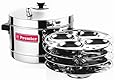 Stainless Steel Idli Maker with 4 Ss Idli Racks by Premier