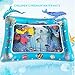 BOMPOW Baby Inflatable Tummy Time Water Play Mat Infants Toddlers Perfect Fun time Play Activity Mat for Your Baby Stimulation Growth Skill (Oblong)
