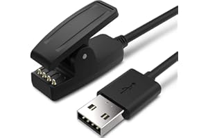 TUSITA Charger Compatible with Garmin Forerunner 35 35J 230 235 630 645 Music 735XT, Approach G10 S20, Vivomove HR, ForeAthle