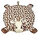 Bearington Baby Patches Tummy Time Mat, 30 x 30 Inch Giraffe Plush Stuffed Animal Blanket, Giraffe Baby Stuff for Nursery Décor