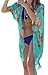 Summer Women's Beach Bikini Swimwear Chiffon Cover Up Dress, Green