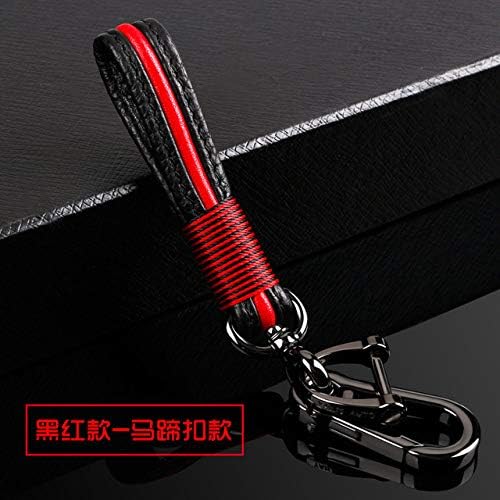 IOEMIL Car key protector Diamond Key Chain Ring key shell car key pack cover/auto key case for Honda Civic CR-V Accord XR-V Spirior 2/3/4 Button,red keychain
