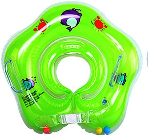 Infant Baby Inflatable Swimming Ring Float Swimtrainer Infant Swim Accessories (Green)