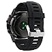 ZSZCXD Band for Garmin Fenix 3 / Fenix 3 HR/Fenix 5X, Soft Silicone Wristband Replacement Watch Band for Garmin Fenix 3 / Fenix 3 HR/Fenix 5X Smart Watch (Black)