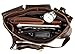 Tom Clovers Leather Waist Pack Belt Pouch Fanny Bag Hip Purse Brown