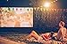 84 inch Projector Screen 16:9 HD Portable Projection Movies Screen for Home Theater Outdoor Indoor, Upgrade Material