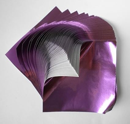Amazoncom Foil Origami Paper Grape 12 Inch Square 24 Sheets