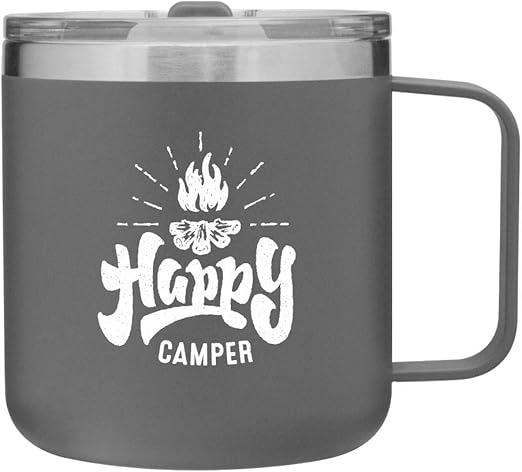 camper stainless steel mug