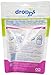 Dropps HE Scent Laundry Booster Pacs with in-Wash Softener and Enhancer, Wild Orchid, 16 Loads (Pack of 6)