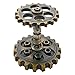 Design Toscano CL96840 Industrial Steampunk Sculptural Ink Transport Pen Collection,Antique Gold
