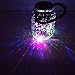 Solar Jar Lights,Hanging Solar Lights Outdoor Glass Jar Sogrand 4Color 8LED Copper Wire Quicksilver Electroplating Copper Cap,Decorative Lantern,for Garden Party Bar Bedroom Landscape