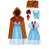Holly Wheeler Costume Strange Cosplay Holly Wheeler Dress Cloak Scarf Skirt Fullset Women Girls Halloween Outfits