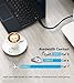 Cat 7 Ethernet Cable 5 ft 2 Pack - Fastest Cat7 Flat Ethernet Patch Cables 10GB - Internet Cable for Modem, Router, LAN, Computer, Switch - Compatible with Cat 5e, Cat 6 Network